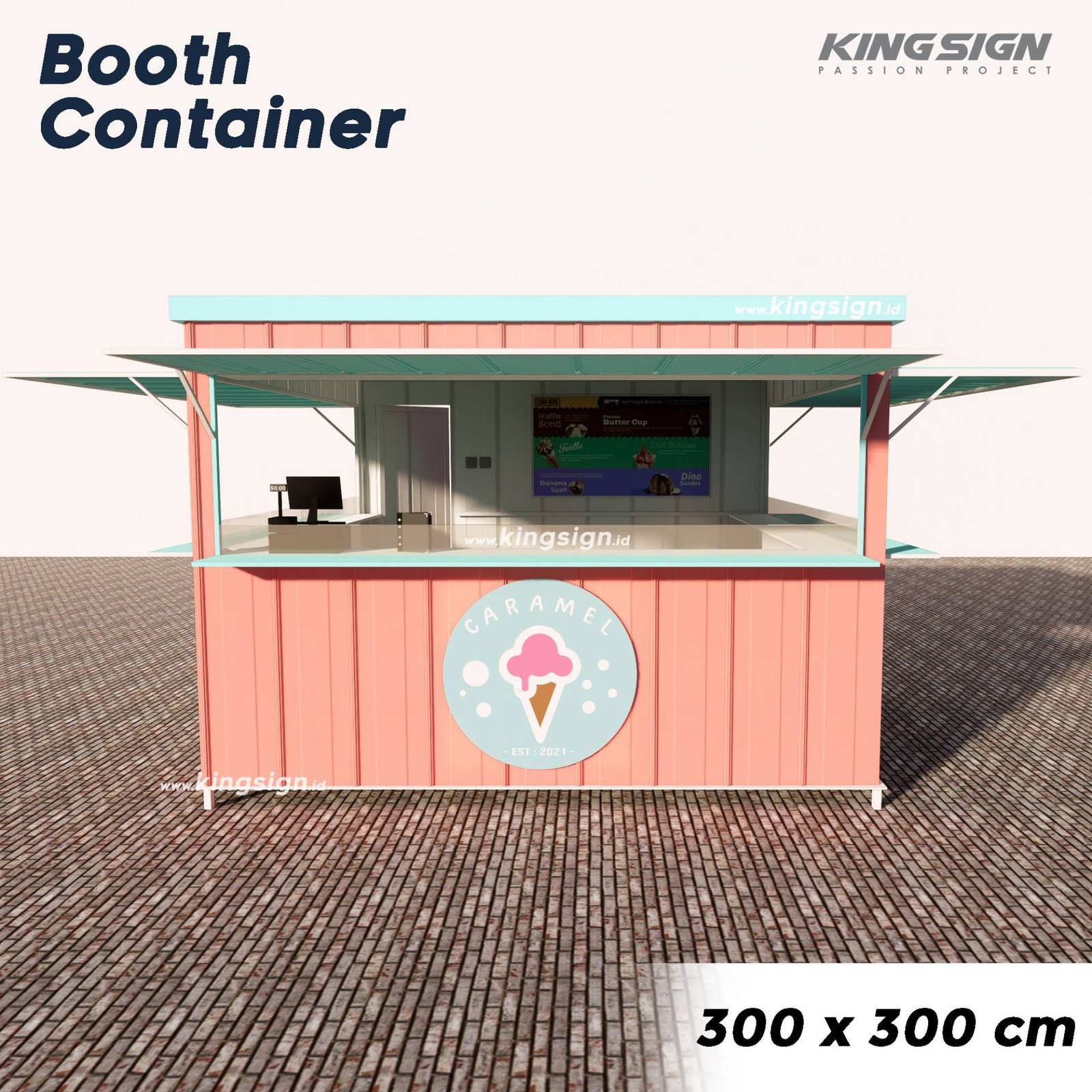 Booth Container Jasa Pembuatan Booth Container
