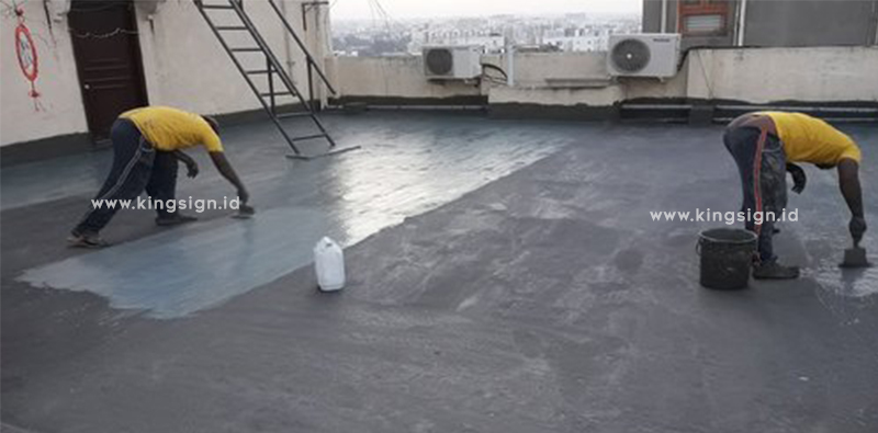 harga jasa waterproofing membran coating atap gedung apartmen rumah perkantoran jakarta bekasi depok tangerang bogor tangerang selatan