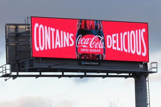 Coca Cola Digital Bullboard Sans Serif Font