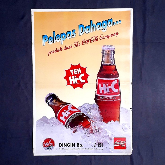 poster minuman reklame